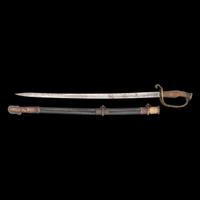 US Model 1852 Naval Officers Sword Presented to Medal of Honor Recipient Edwin Smith
