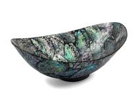 A Faux Abalone Bowl
