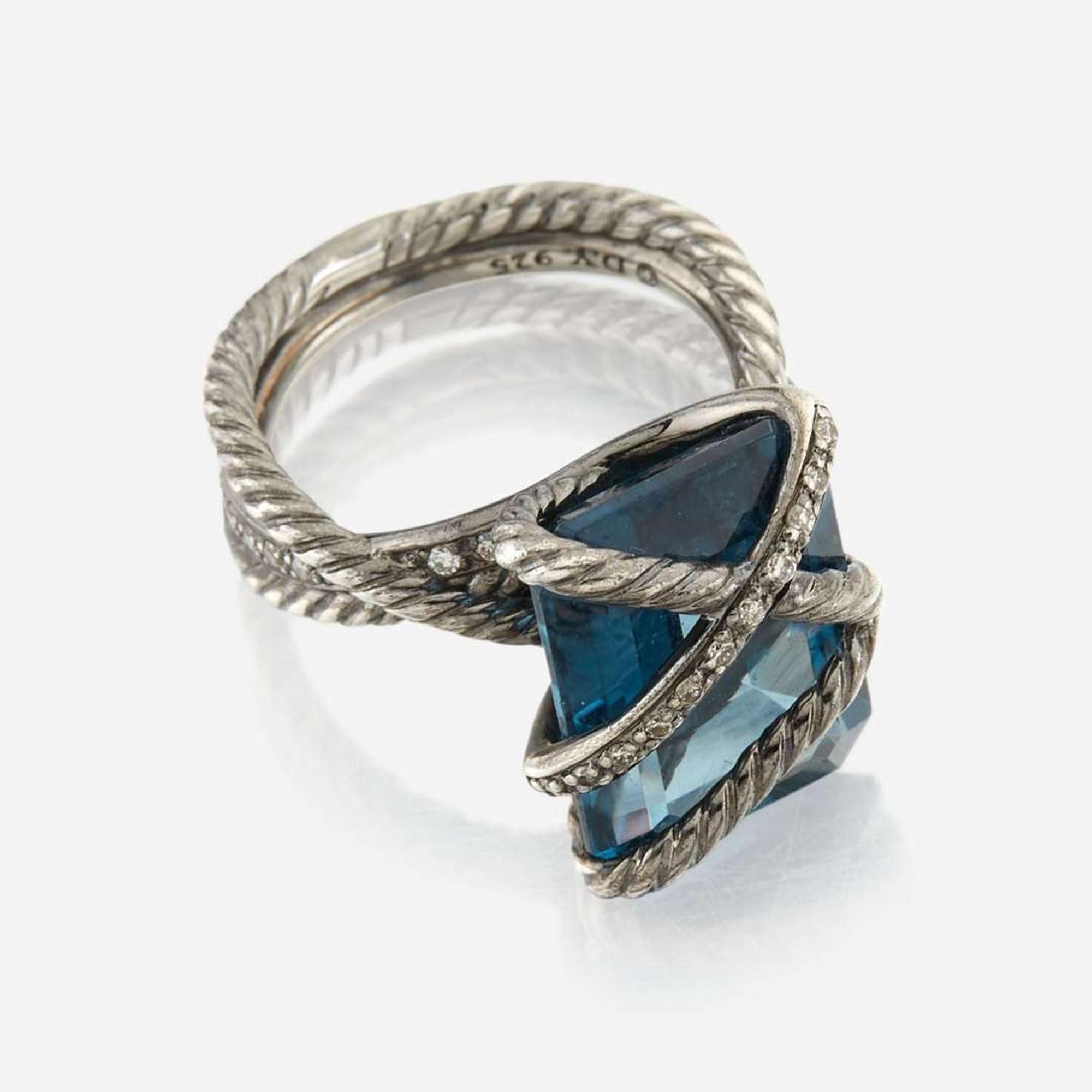 A collection of contemporary sterling silver jewelry, Ippolita, David Yurman, John Hardy
