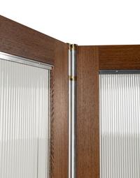 A Custom Four-Panel Floor Screen