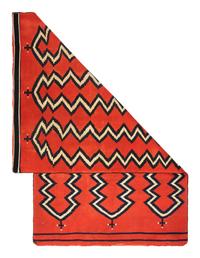 Navajo Late Classic Child's Blanket Weaving / Rug