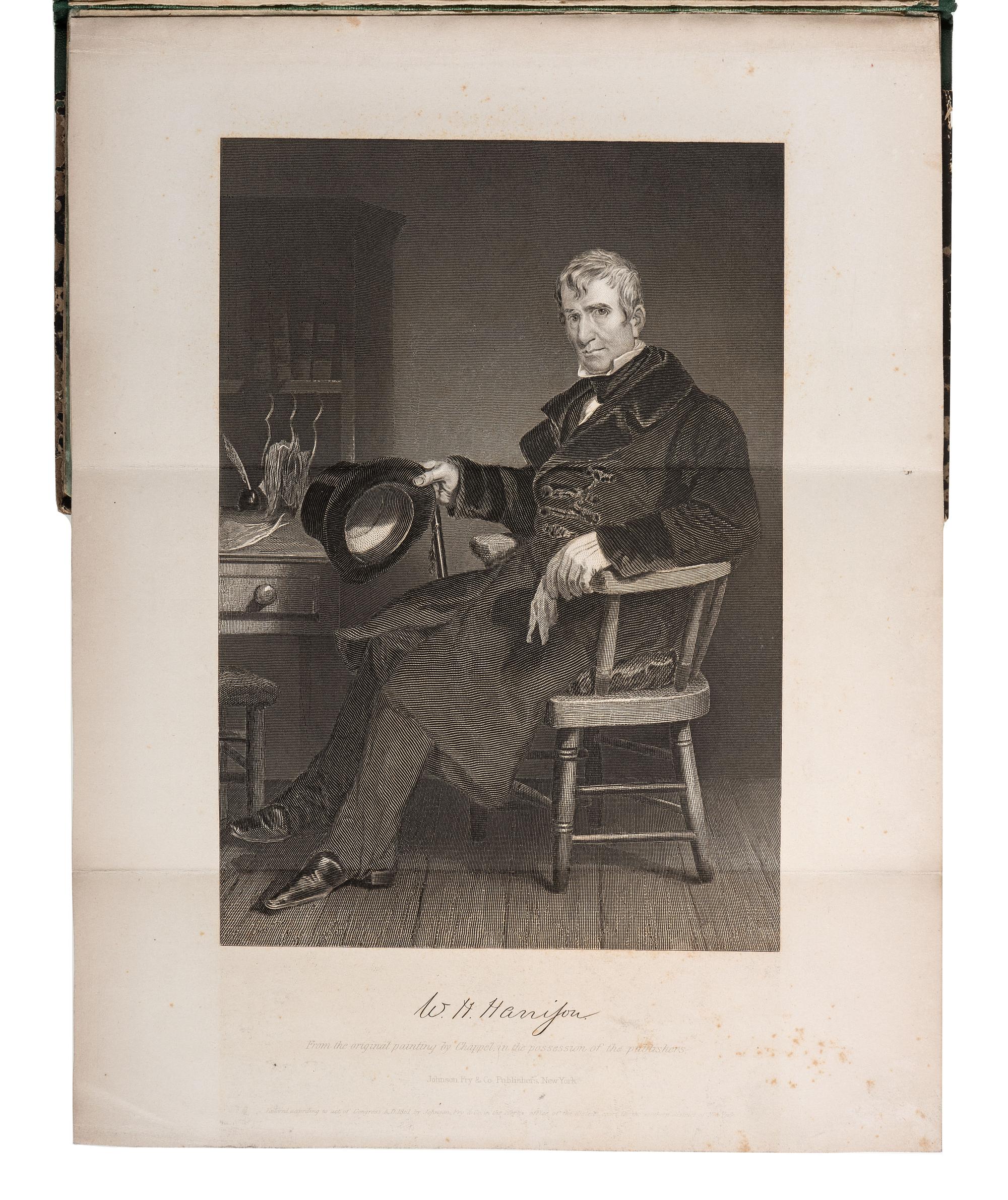 [HARRISON, William Henry]. A group of pamphlets including campaign biographies and illustrated examples.