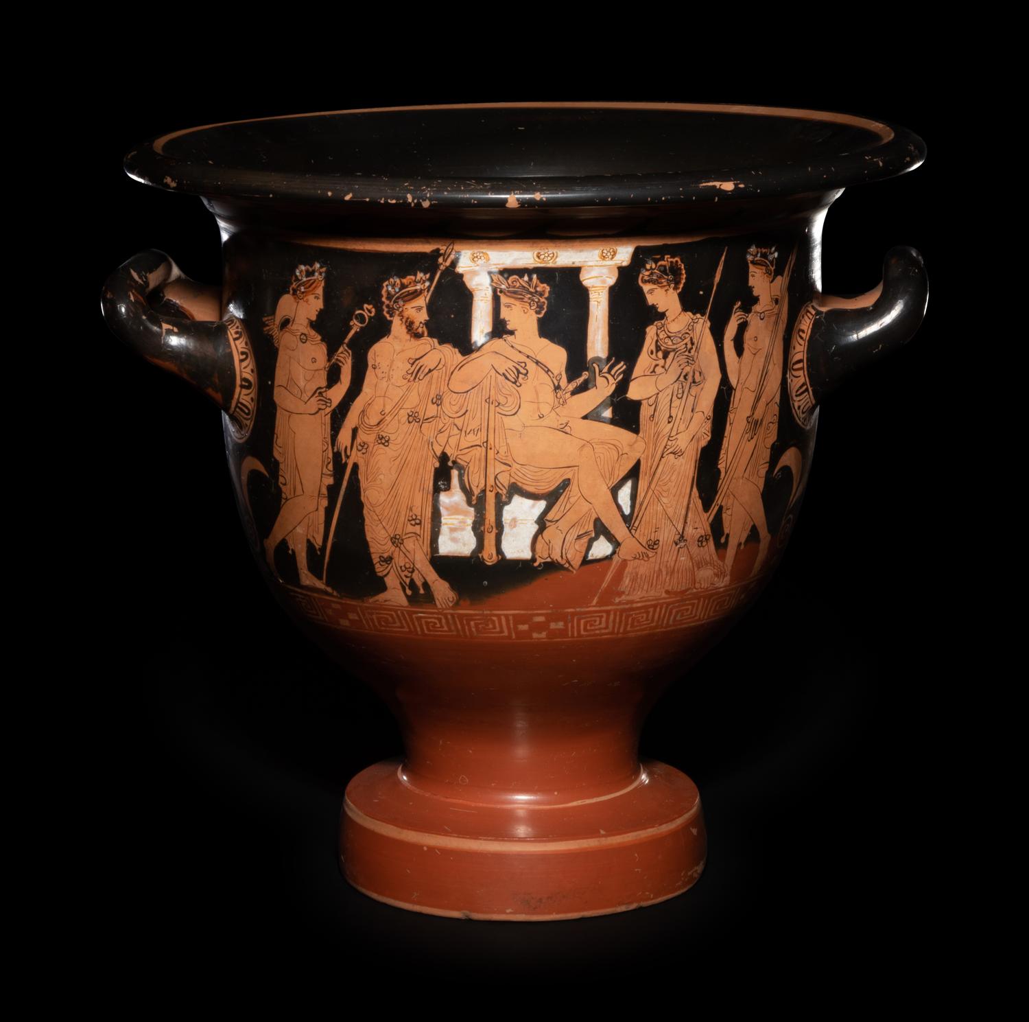 An Attic Red-Figured Krater