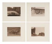 [WESTERN AMERICANA] -- [NATIVE AMERICANS]. GLEASON, Herbert Wendell (1855-1937), photographer. A collection of approx. 37 images of Canyon de Chelly and Navajo subjects.