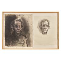 Jim Dine (American, b. 1935) — Double Portrait of Joel Grey