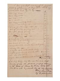 [ENSLAVEMENT & ABOLITION]. A group of 6 estate documents listing individual enslaved persons, most by name. [Bourbon County, KY]. 1831-1861.