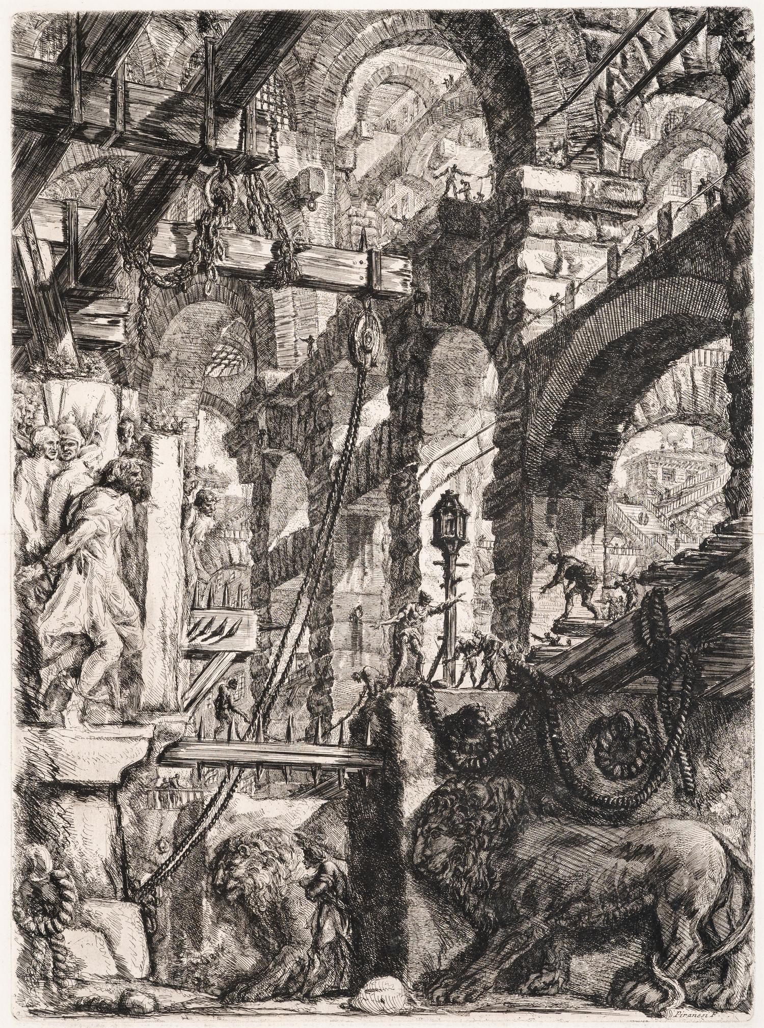 Carceri d'Invenzione (the complete set of 16), 1761