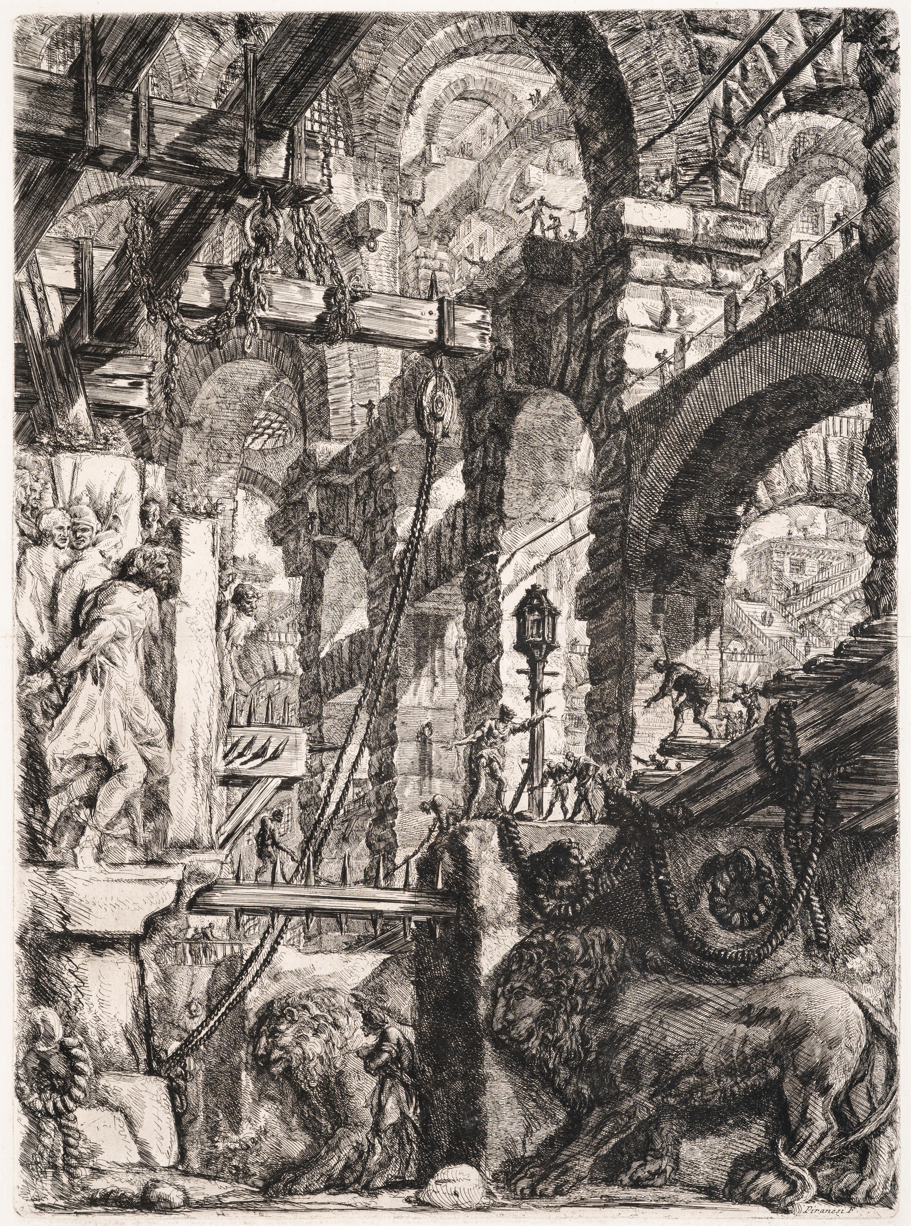 Carceri d'Invenzione (the complete set of 16), 1761