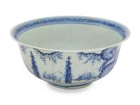 A Chinese Blue and White Porcelain Bowl for the Southeast Asian Market