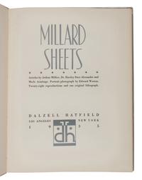 SHEETS, Millard (1907-1989). Millard Sheets . Los Angeles and New York: Dalzell Hatfield, 1935.