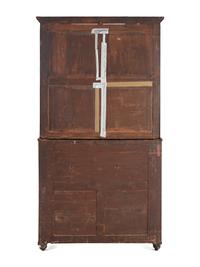 A Regency Mahogany Bureau Bookcase