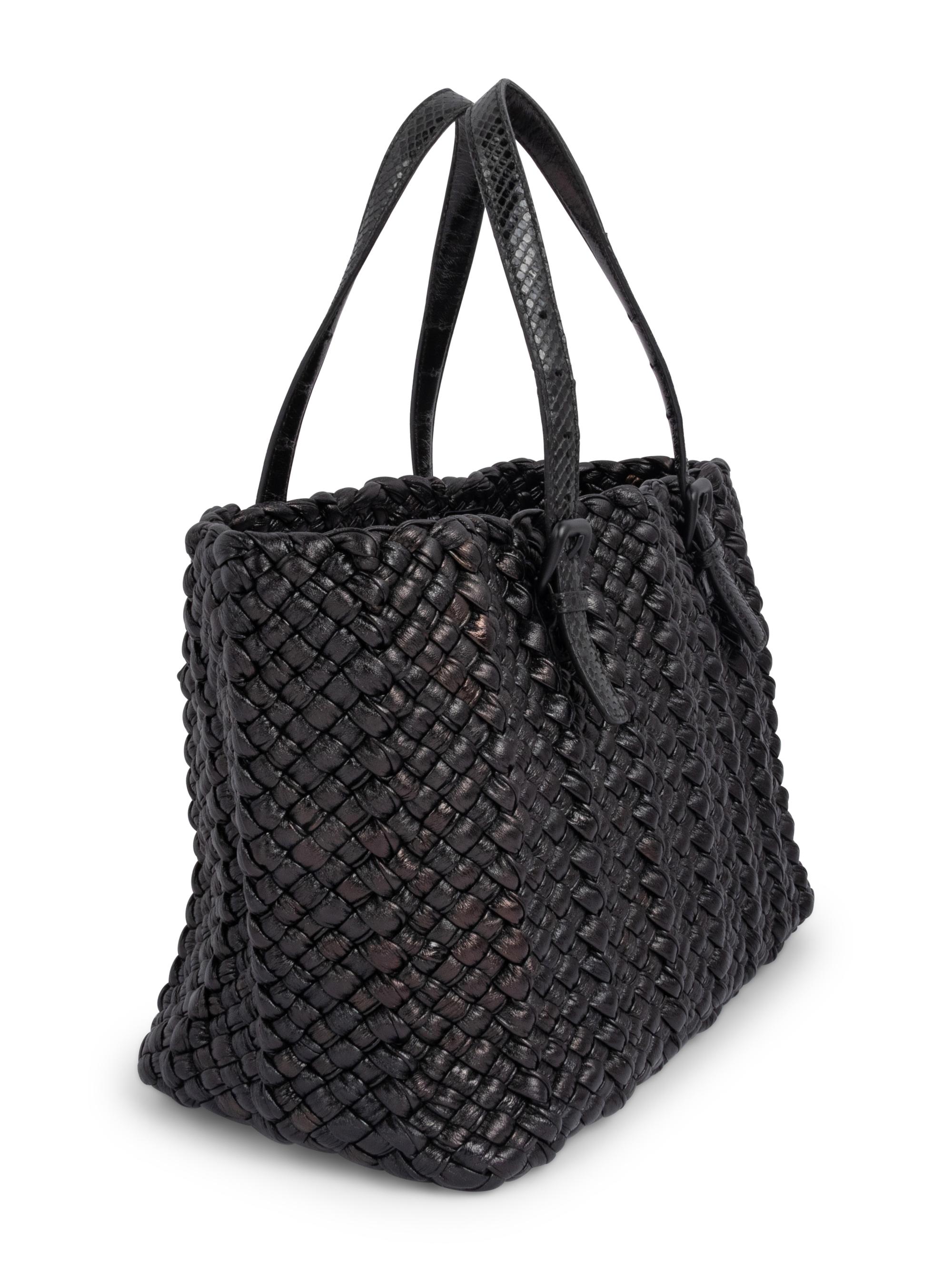 Bottega Veneta Intrecciato Leather Tote with Pouch, c. 2015-20