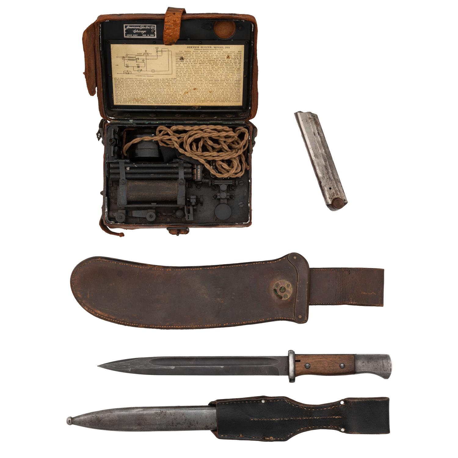 Lot of World War I Militaria