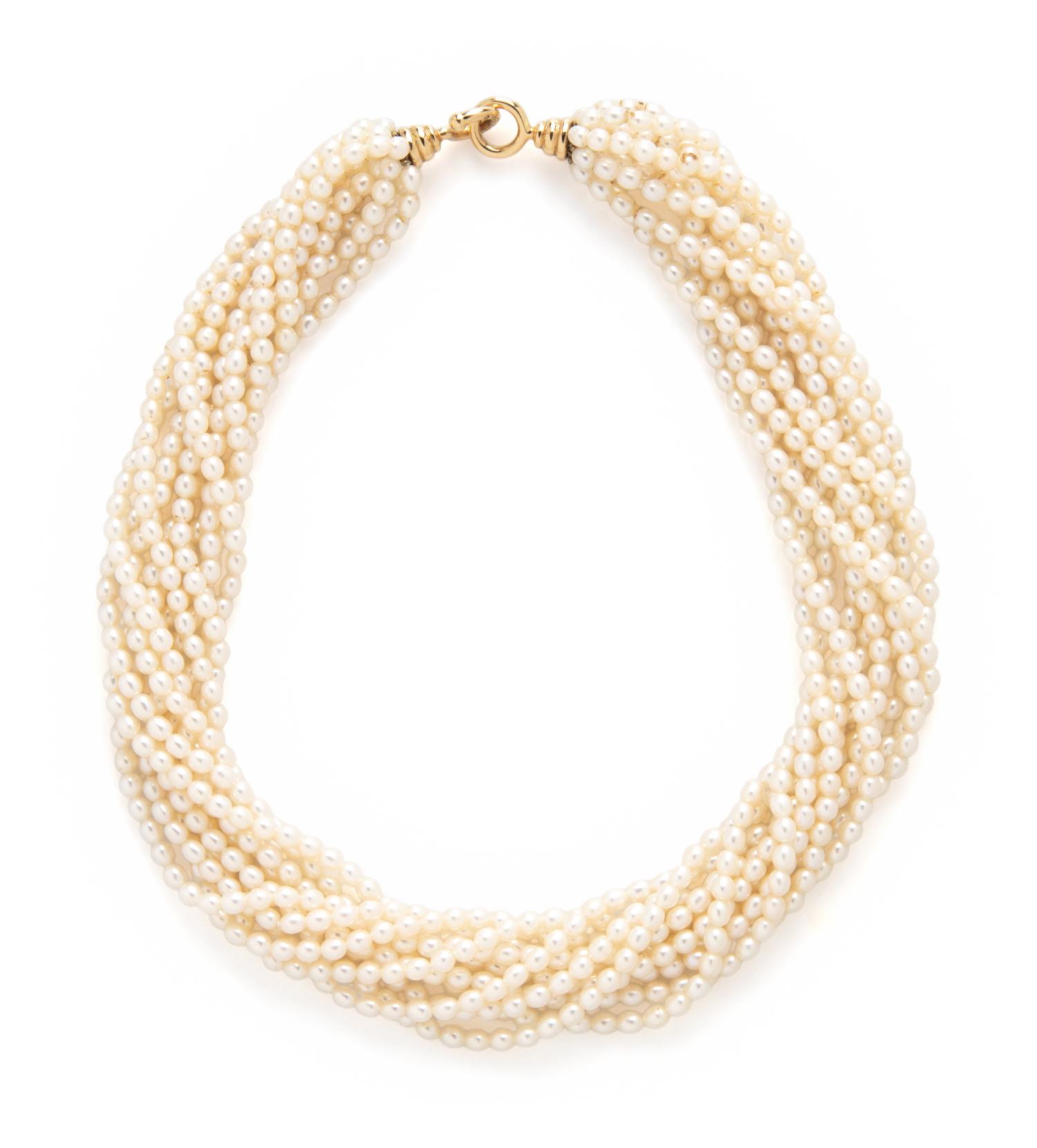 TIFFANY & CO., PALOMA PICASSO, CULTURED PEARL TORSADE NECKLACE