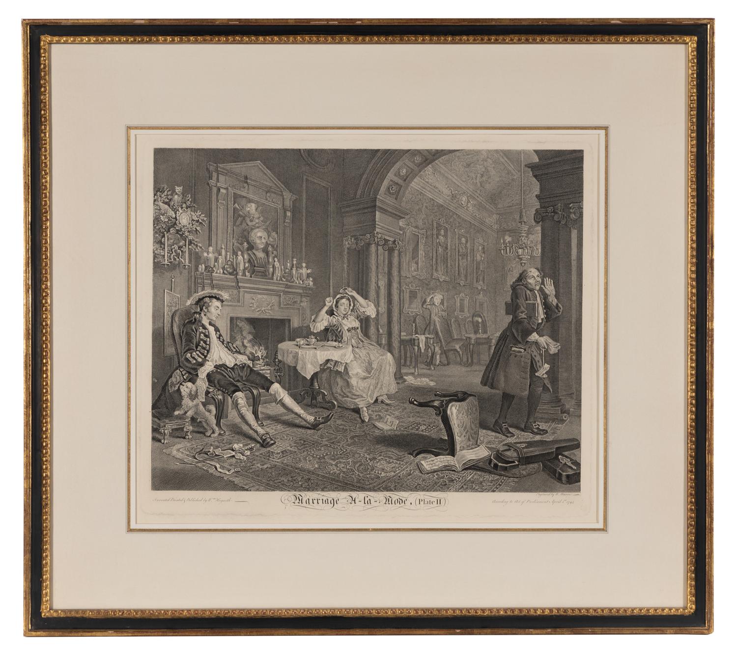 After William Hogarth (English 1697-1764)