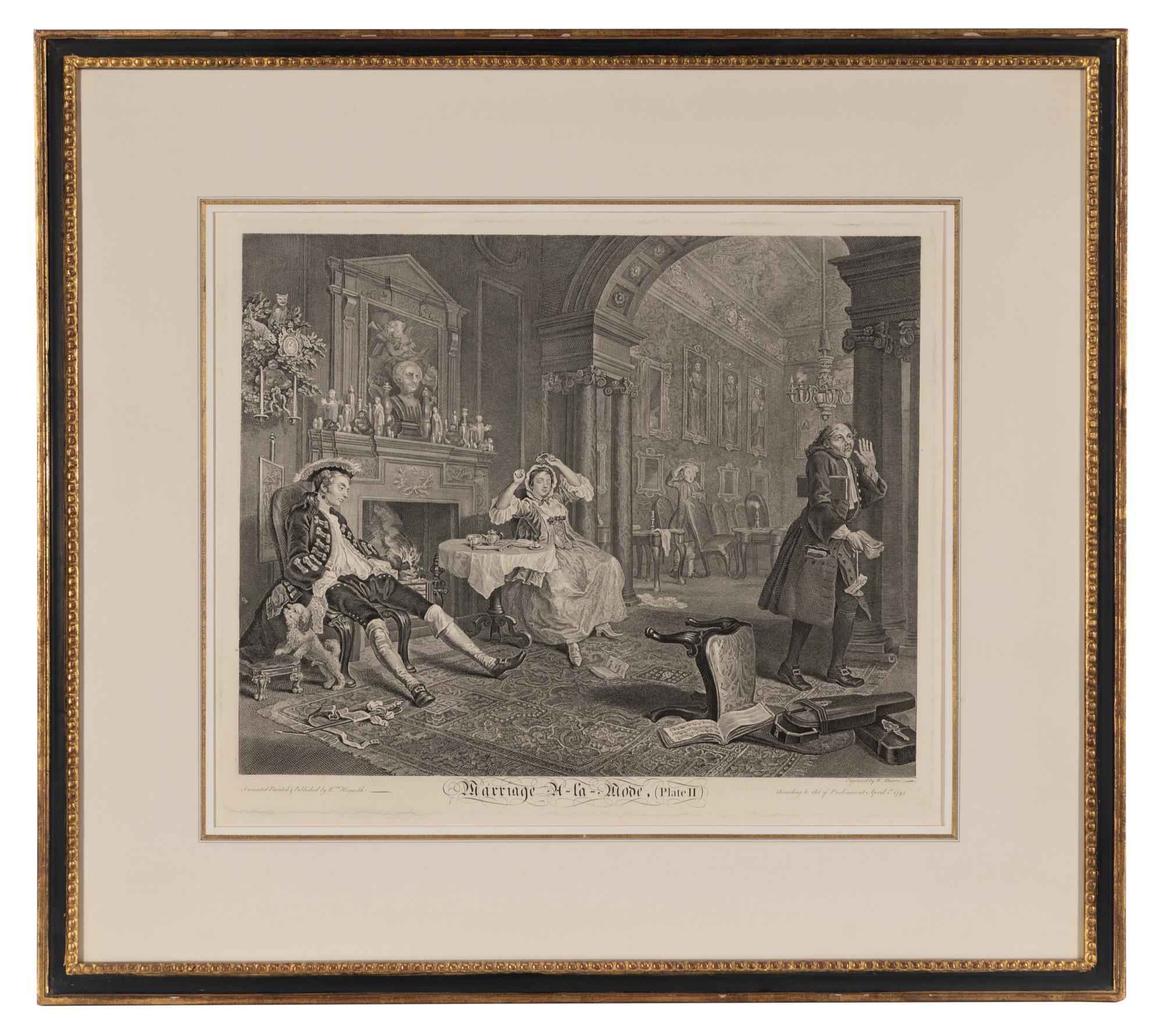 After William Hogarth (English 1697-1764)