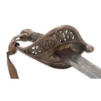 Leech & Rigdon Inside Guard CS Marked Staff & Field Officer's Sword
