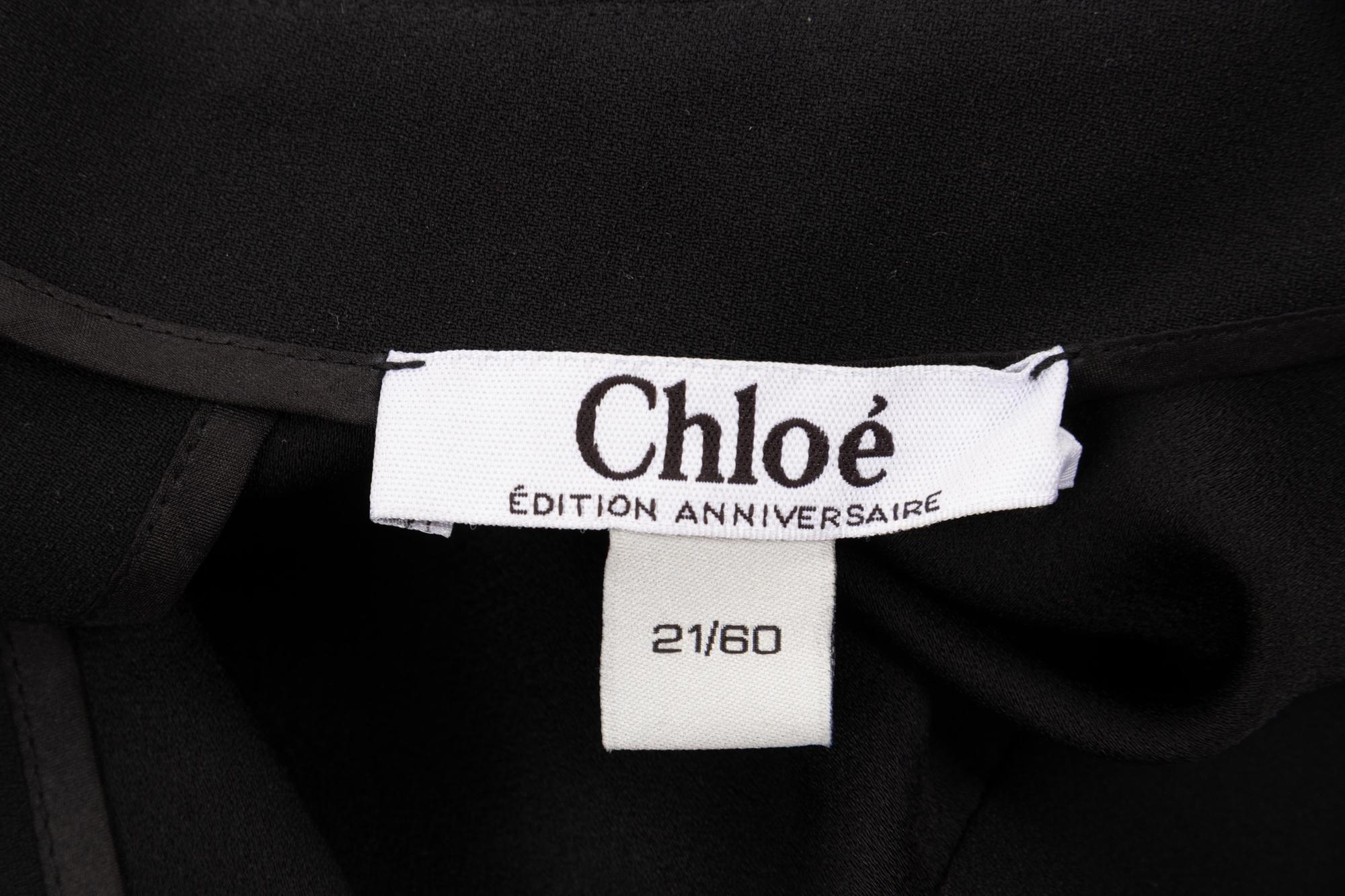 Chloé Violin Cut-out Black Dress, 2013 Reissue with Tags