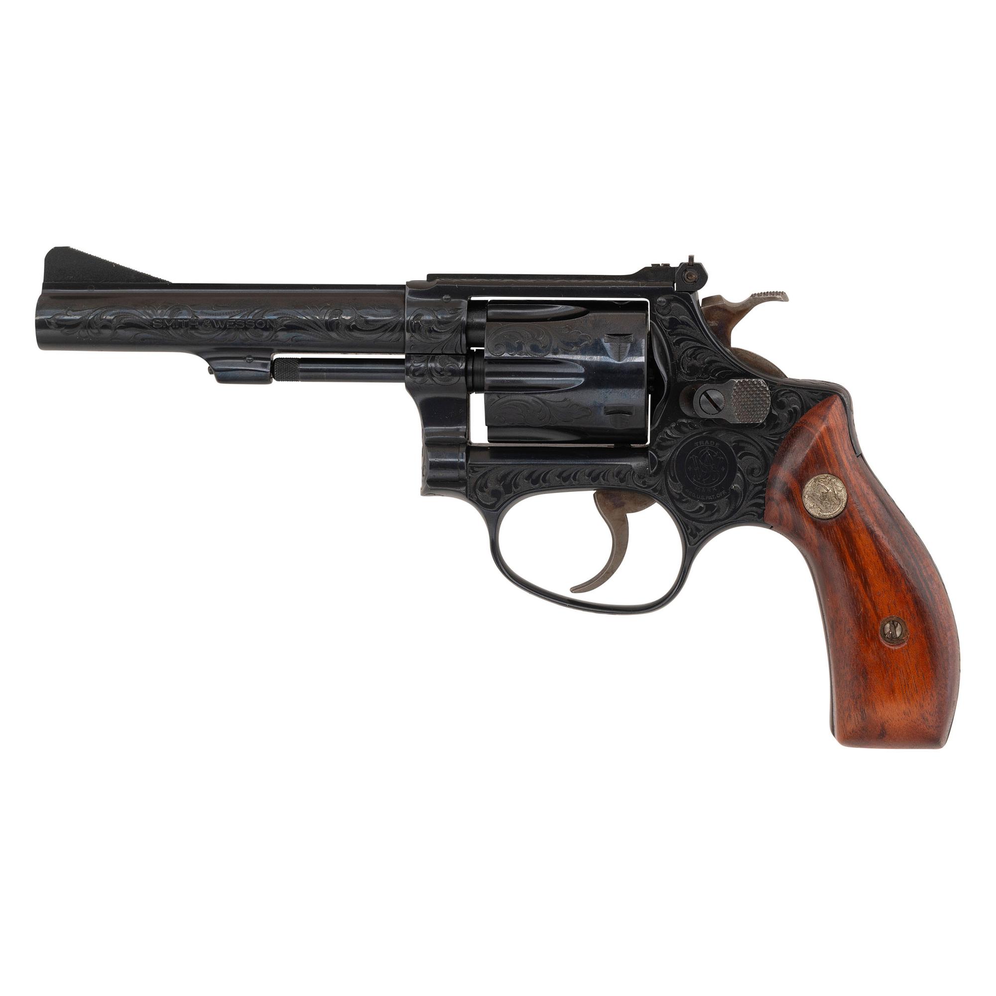 *Smith & Wesson Model 34-1 Class A Engraved in Box