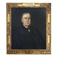 Hugh H. Breckinridge (1870-1937) Portrait of David Newlin Fell (1840-1919)