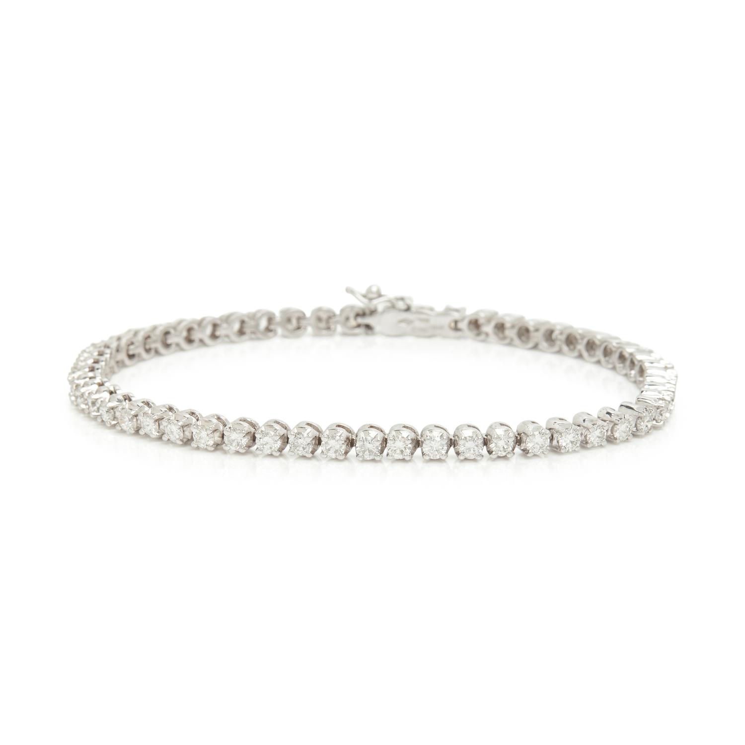 WHITE GOLD AND DIAMOND BRACELET