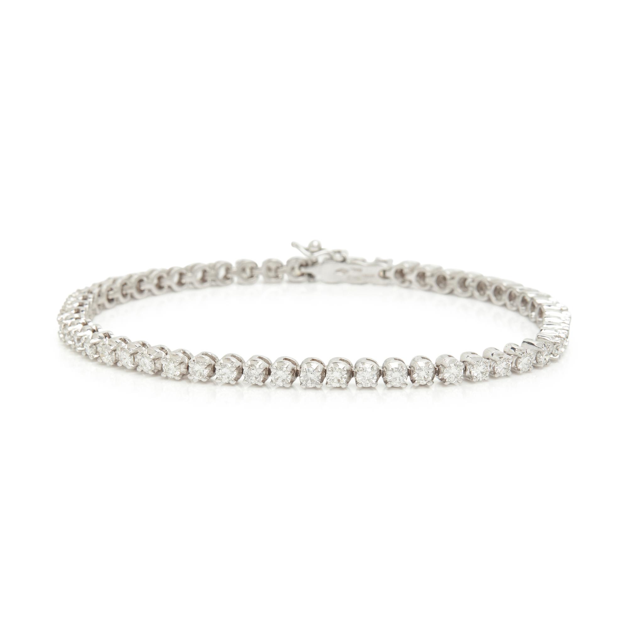 WHITE GOLD AND DIAMOND BRACELET