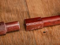 Plains Catlinite Pipe and Stem