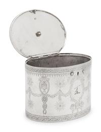 A George III Silver Tea Caddy