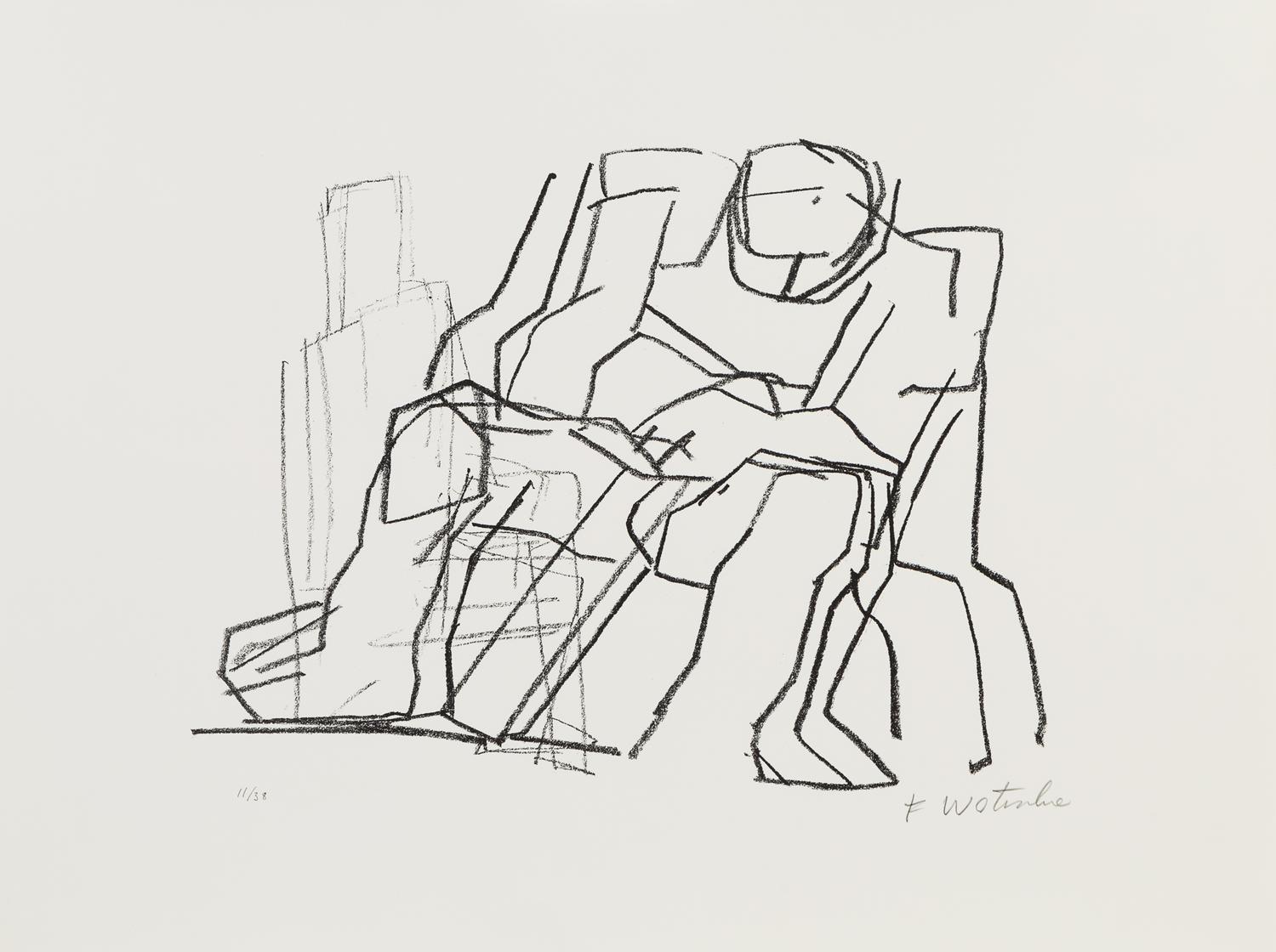Fritz Wotruba, (Austrian, 1907-1975), Variations on Wagner's Ring, 1967 (suite of fourteen works)