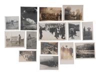[WWI-WWII]. Collection of World War I and II-era photographs, RPPCs, ephemera, and correspondence.