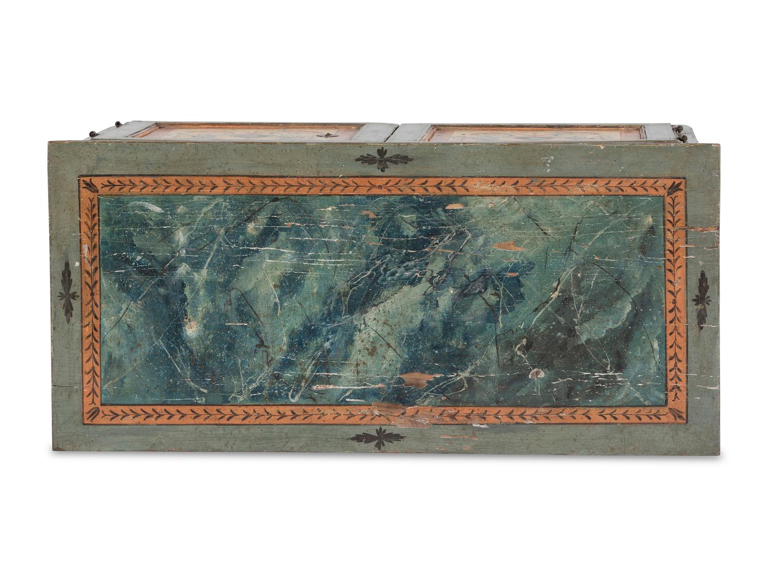 An Italian Painted Cabinet