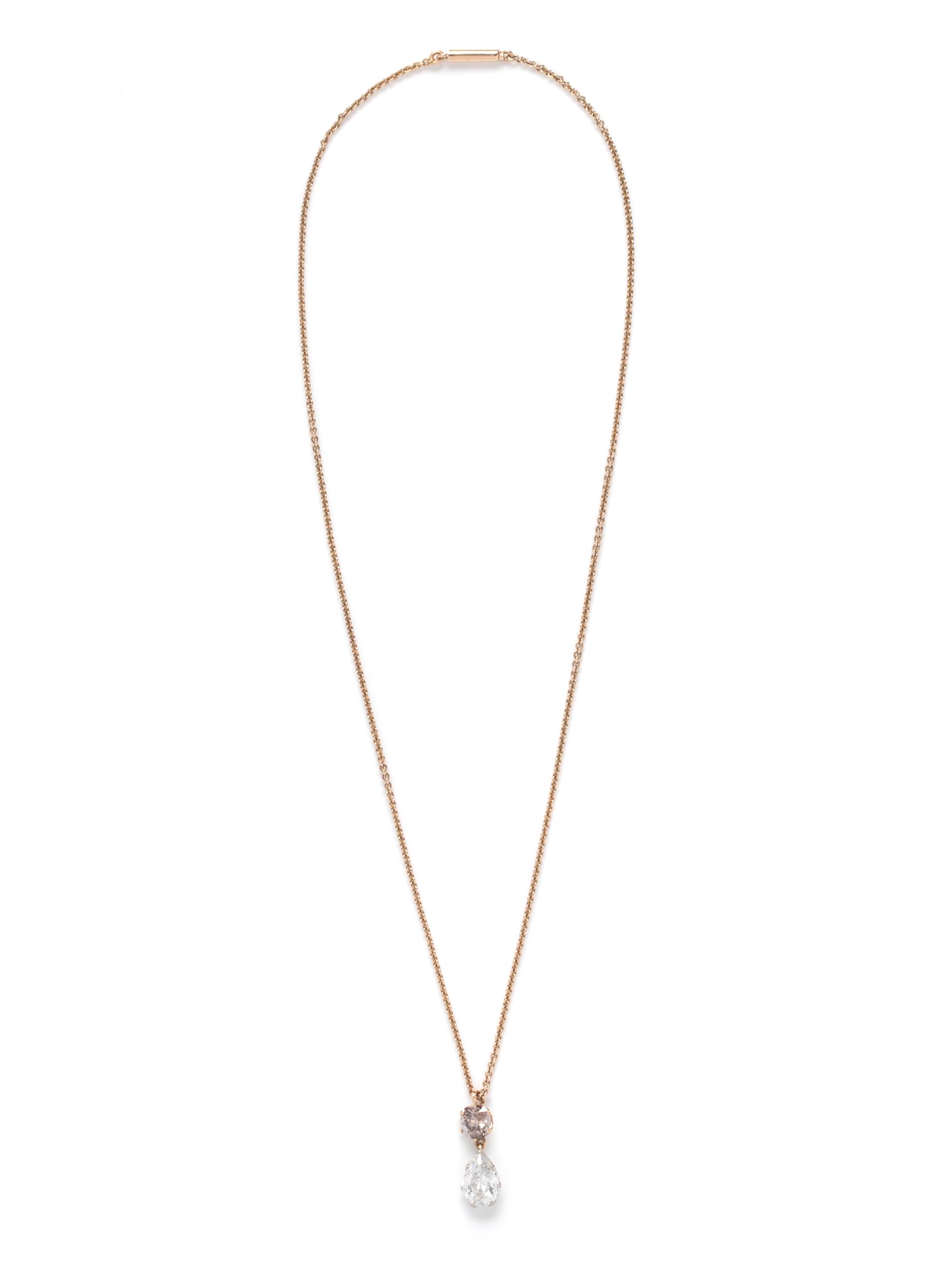 DIAMOND AND COLORED DIAMOND PENDANT/NECKLACE