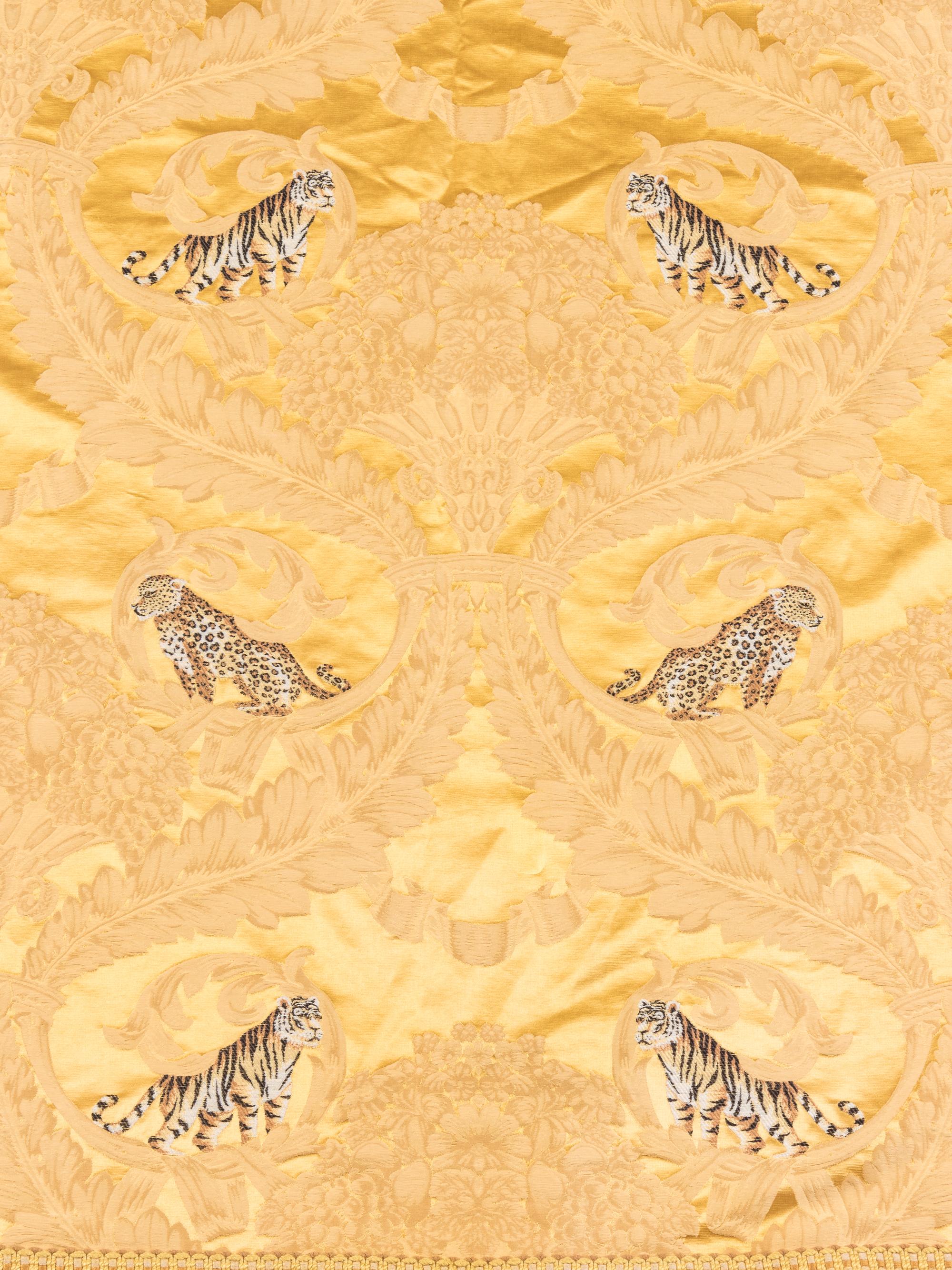 An Italian Jacquard Table Cover