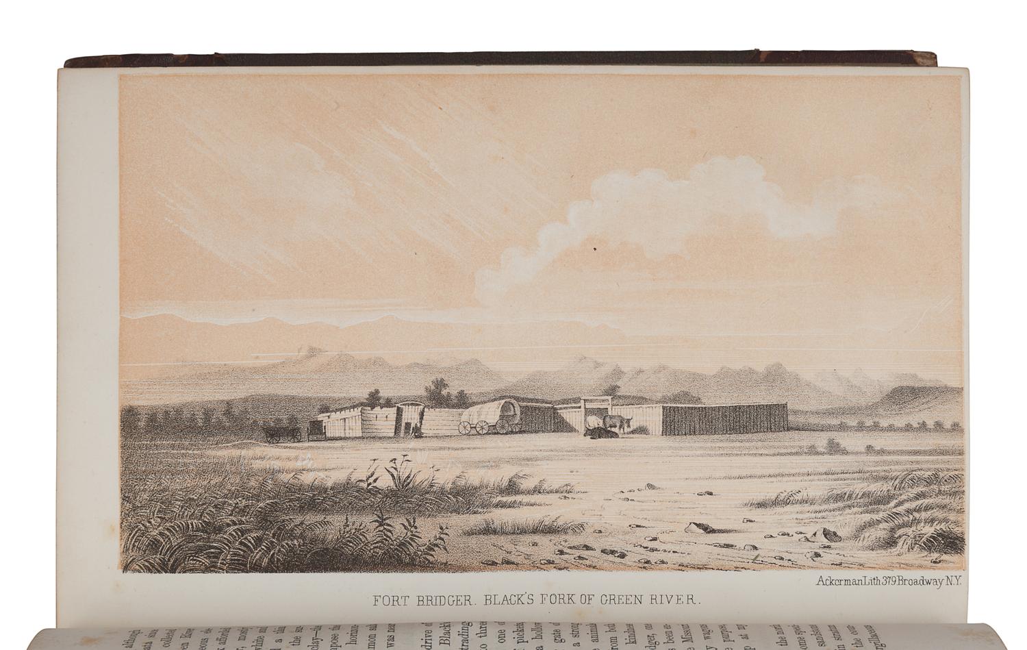STANSBURY, Howard (1806-1863). Exploration and Survey of the Valley of the Great Salt Lake of Utah. Special Session, March 1851. Senate Executive Document, no. 3. Washington, D.C.: Robert Armstrong, 1853.
