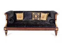 A Clive Christian Painted and Parcel Gilt Sofa