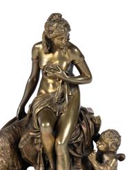 A Continental Bronze Figural Group