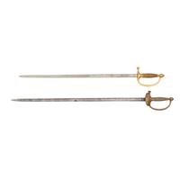 Lot of Two: A U.S. Model 1840 NCO Sword and U.S. Model 1840 Musicians Sword
