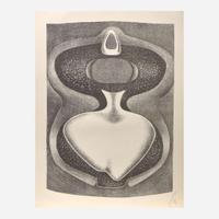 Alexander Archipenko (American/Ukrainian, 1887-1964) Les Formes Vivantes