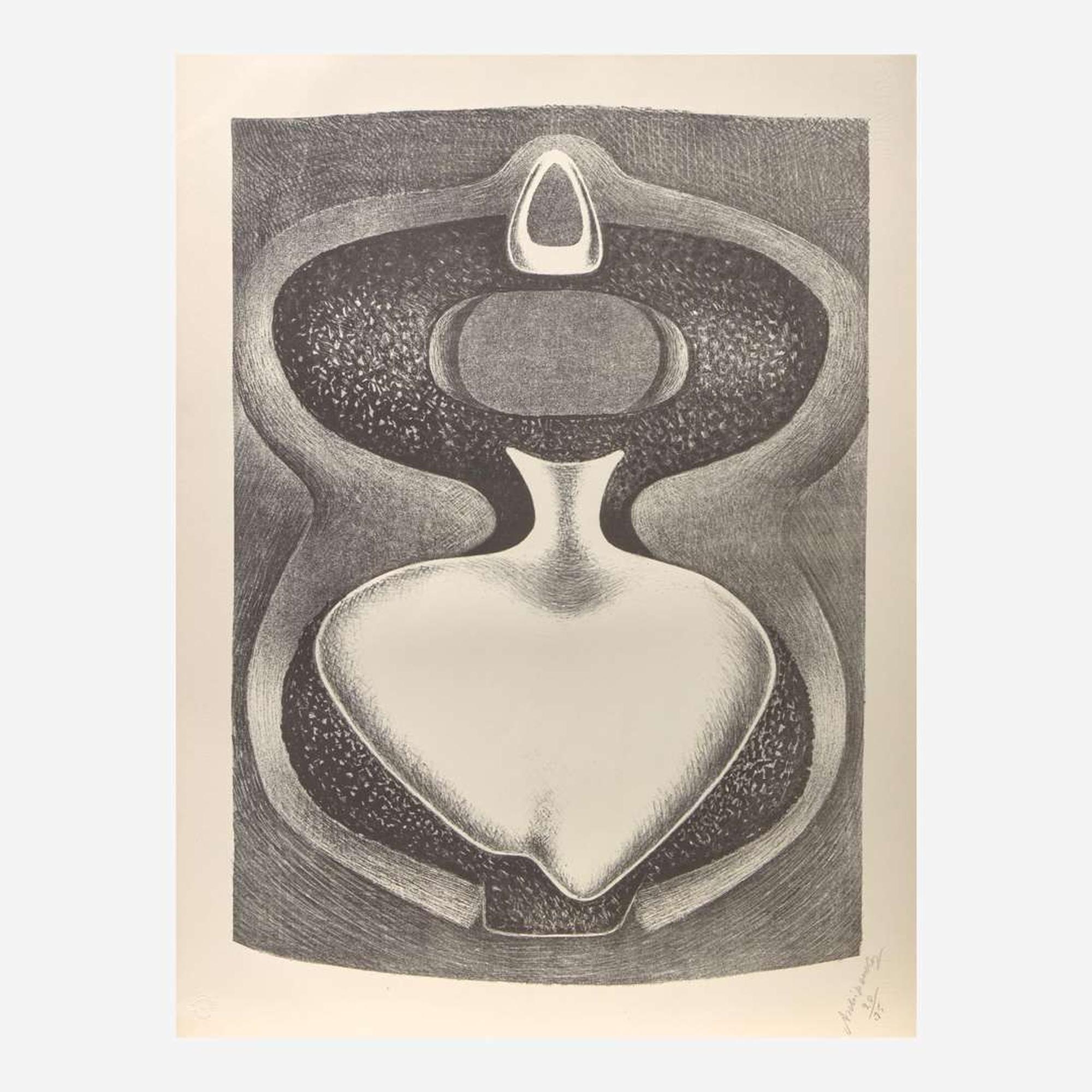 Alexander Archipenko (American/Ukrainian, 1887-1964) Les Formes Vivantes