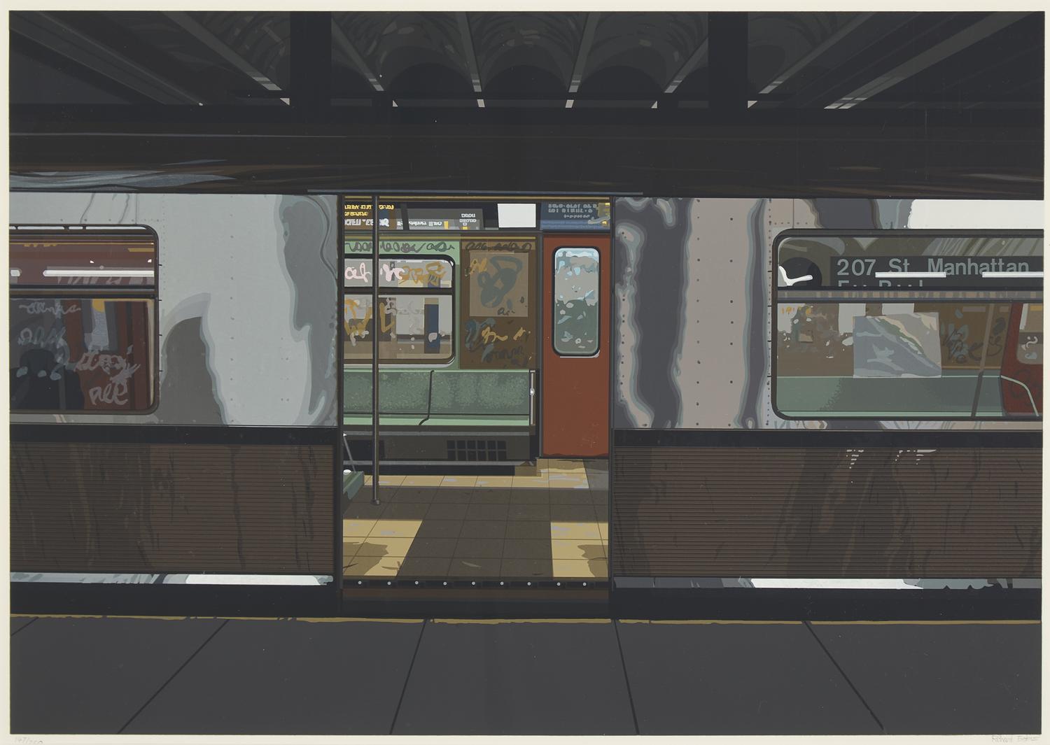 Richard Estes (American, b. 1932) — Subway (from Urban Landscapes III ), 1981