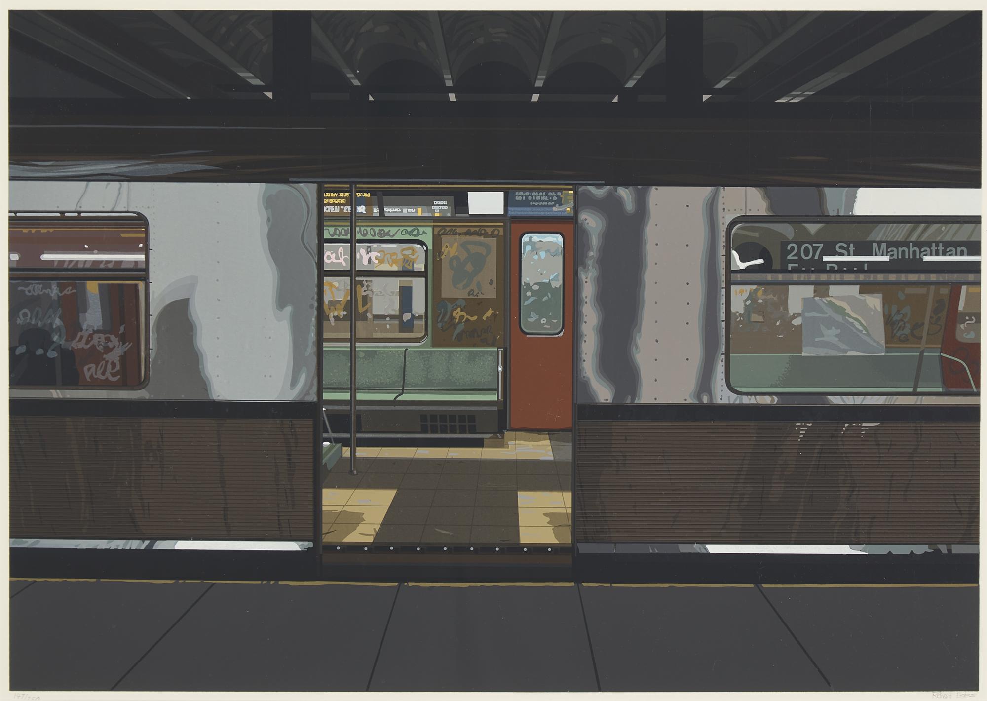 Richard Estes (American, b. 1932) — Subway (from Urban Landscapes III ), 1981