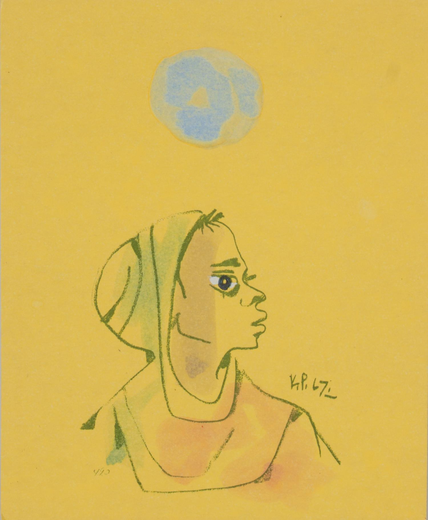 Karl Priebe, (Wisconsin, 1914-1976), Cards (five works)