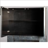 A Paul Evans Cityscape Headboard and Dresser Set