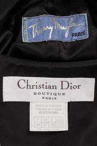 Two Designer Jackets: One Thierry Mugler, One Christian Dior, 1980s