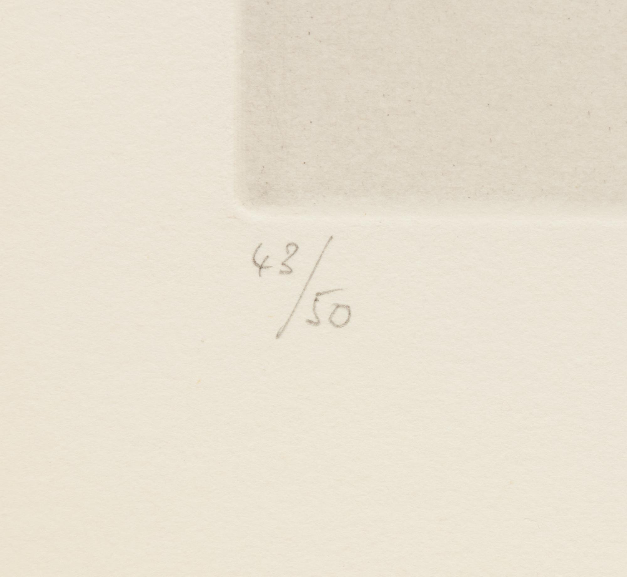 Raphaël et la Fornarina. V: Avec voyeur écartant le rideau (pl. 300 from the 347 Series)