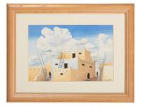 Collection of Framed and Unframed Pueblo Works