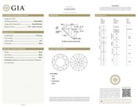 A Platinum and Diamond Ring, 1.94 Carat Round Brilliant-Cut Diamond, GIA Certified