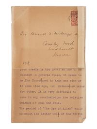 KIPLING, Joseph Rudyard (1865-1936). Debits and Credits . London: Macmillan and Co., Limited, 1926.