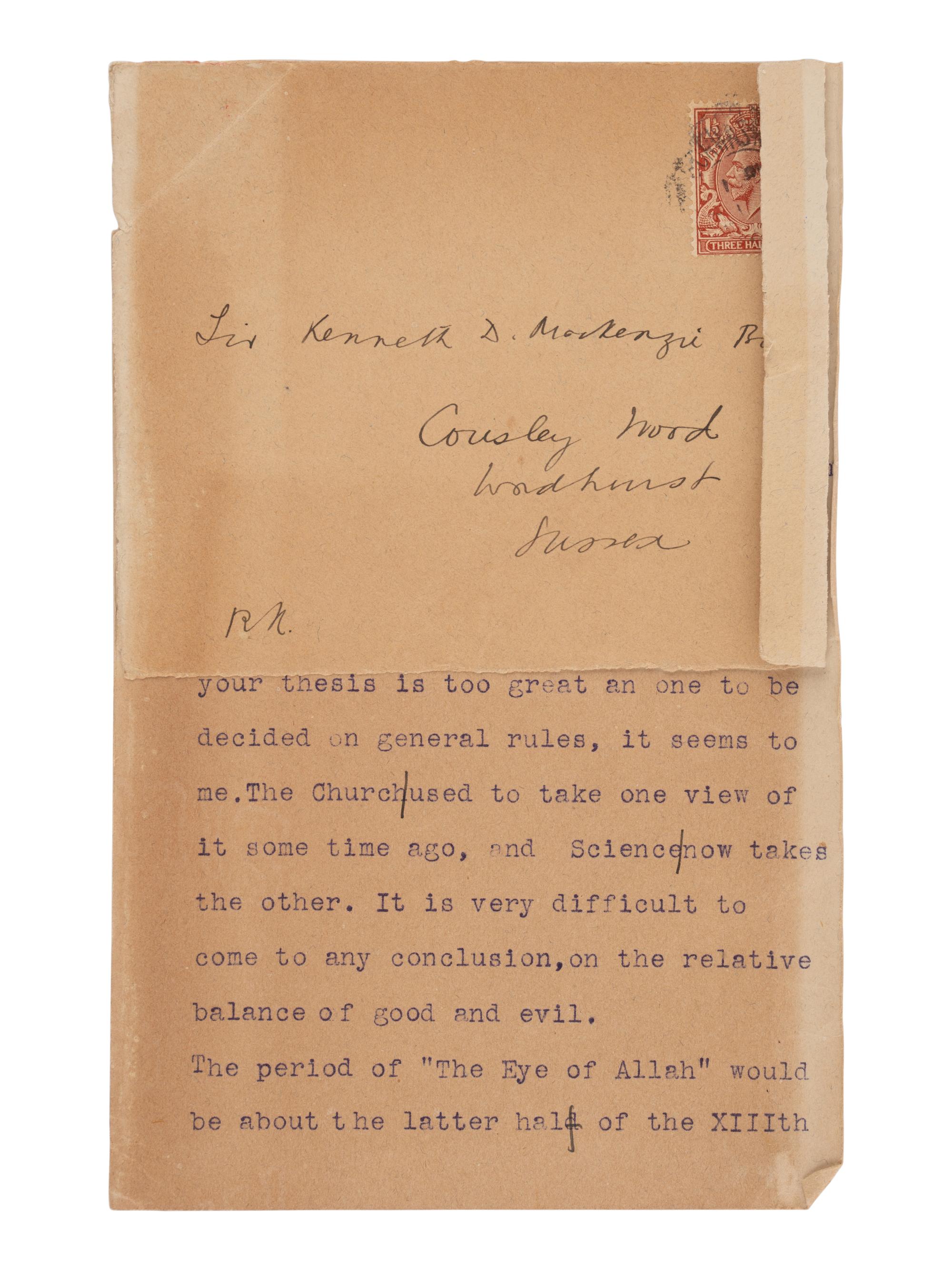 KIPLING, Joseph Rudyard (1865-1936). Debits and Credits . London: Macmillan and Co., Limited, 1926.