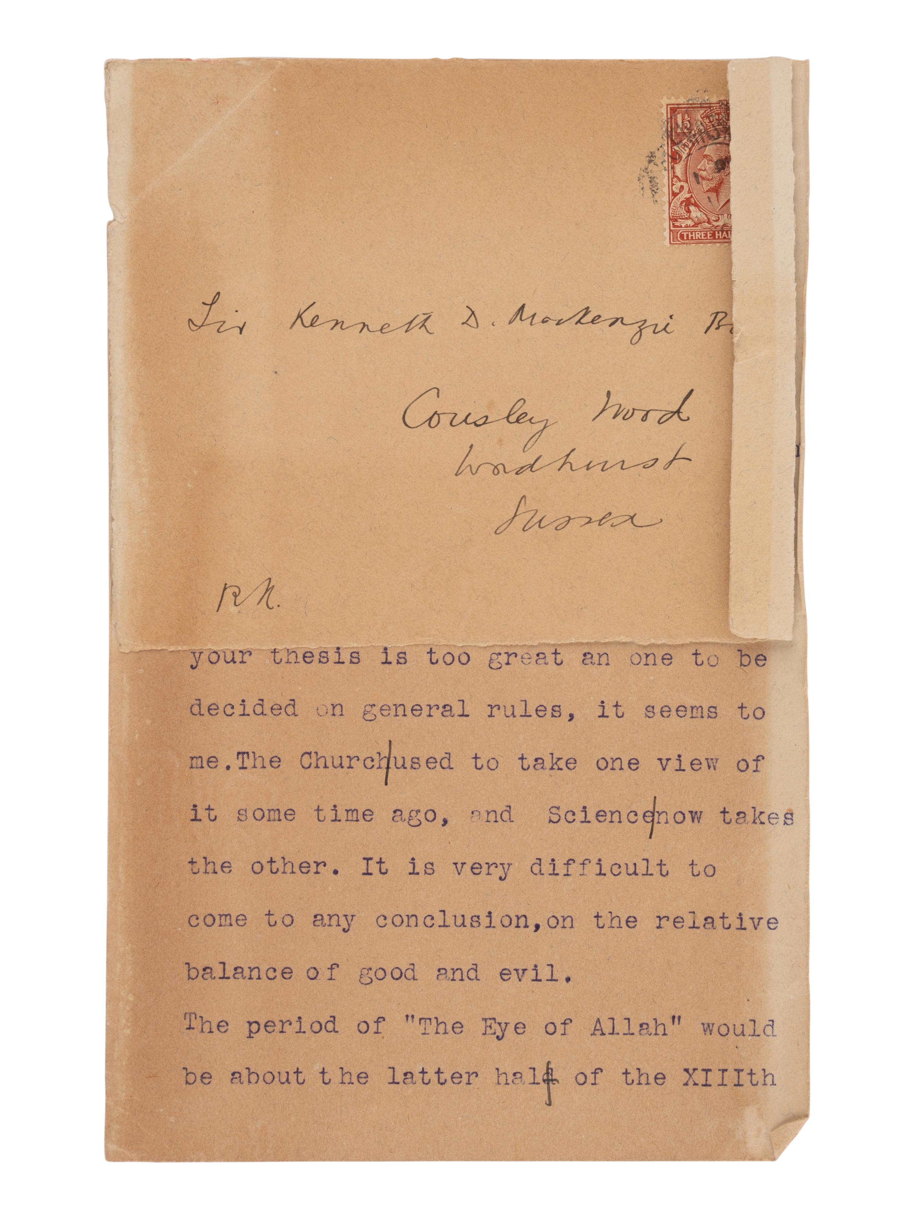 KIPLING, Joseph Rudyard (1865-1936). Debits and Credits . London: Macmillan and Co., Limited, 1926.